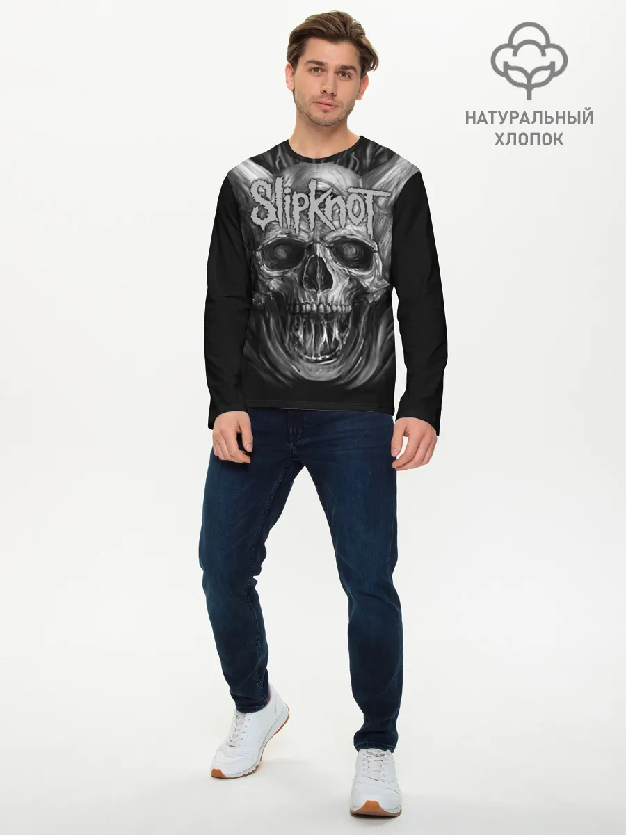 Мужской лонгслив базовый / Slipknot