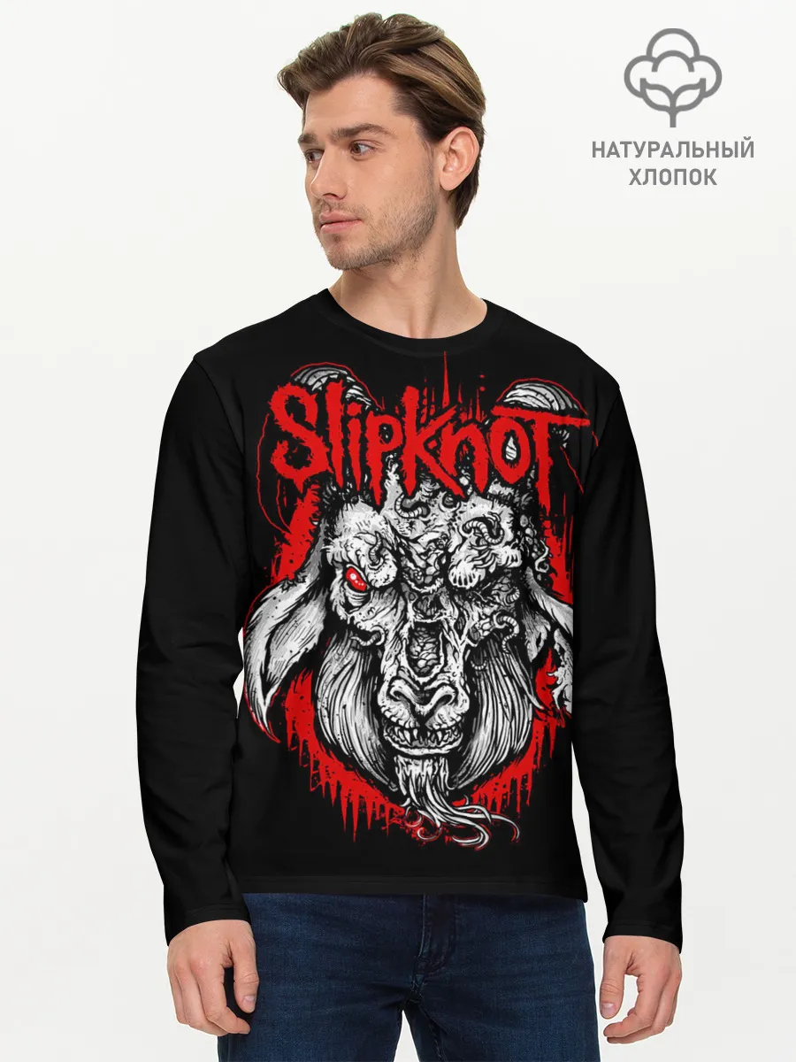 Мужской лонгслив базовый / Slipknot