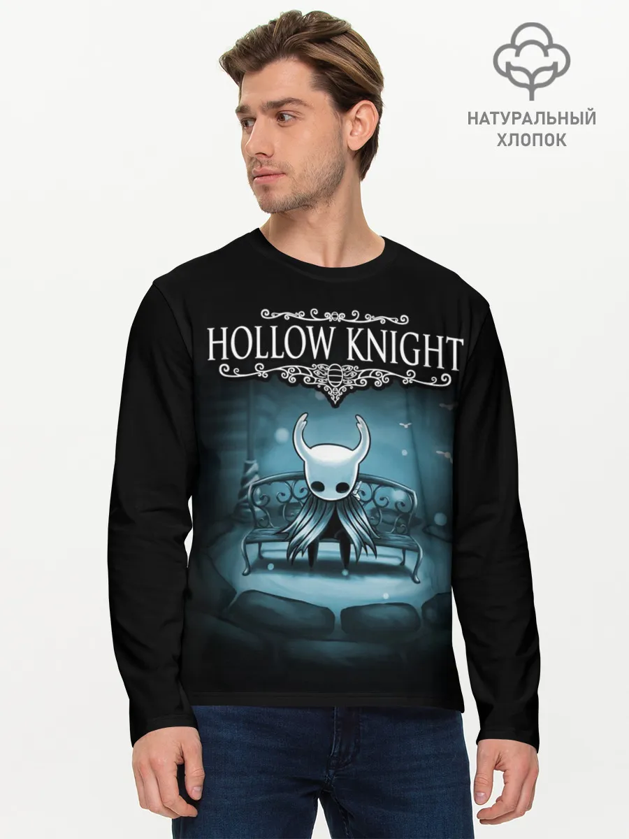 Мужской лонгслив базовый / Hollow Knight