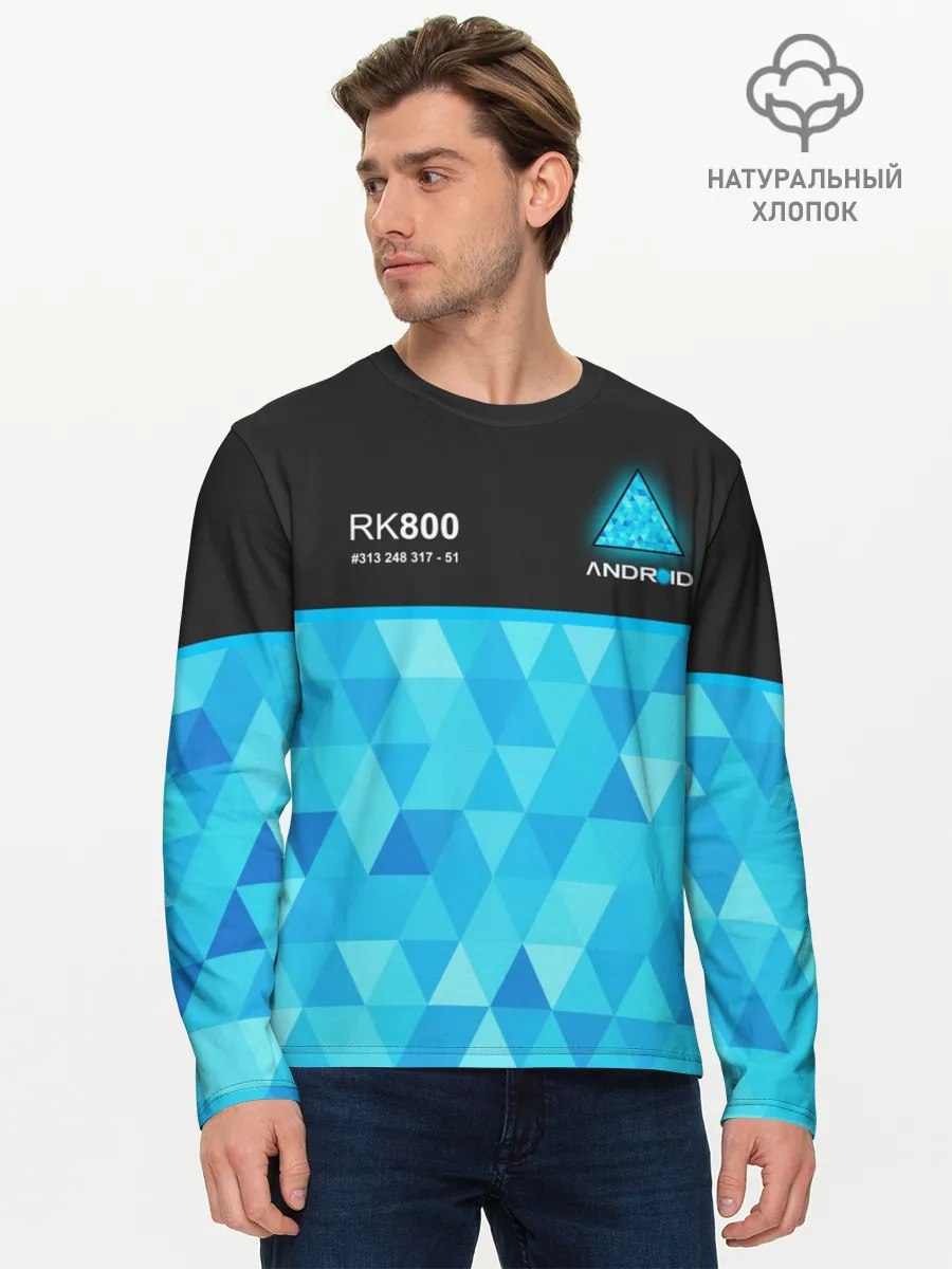 Мужской лонгслив базовый / RK800 КОННОР