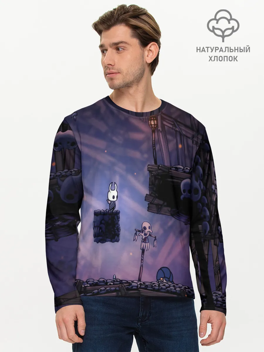 Мужской лонгслив базовый / HOLLOW KNIGHT