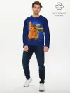 Мужской лонгслив базовый / Pikachu Pika Pika