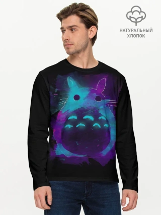 Мужской лонгслив базовый / МИЛЫЙ ТОТОРО | TOTORO