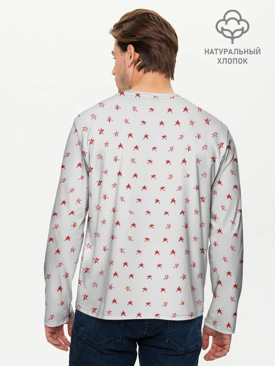 Мужской лонгслив базовый / ДЖИЗУС