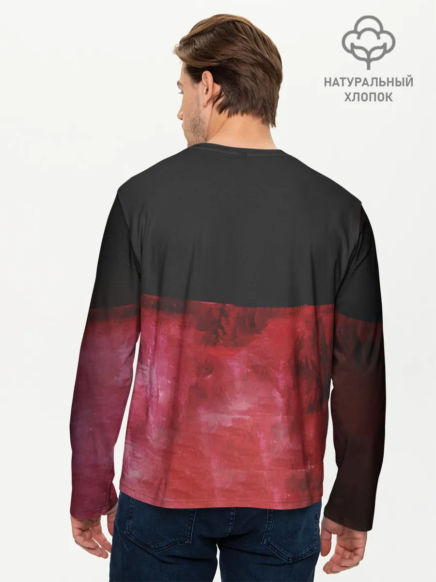 Мужской лонгслив базовый / ДЖИЗУС - Нога в Ногу с Этой...