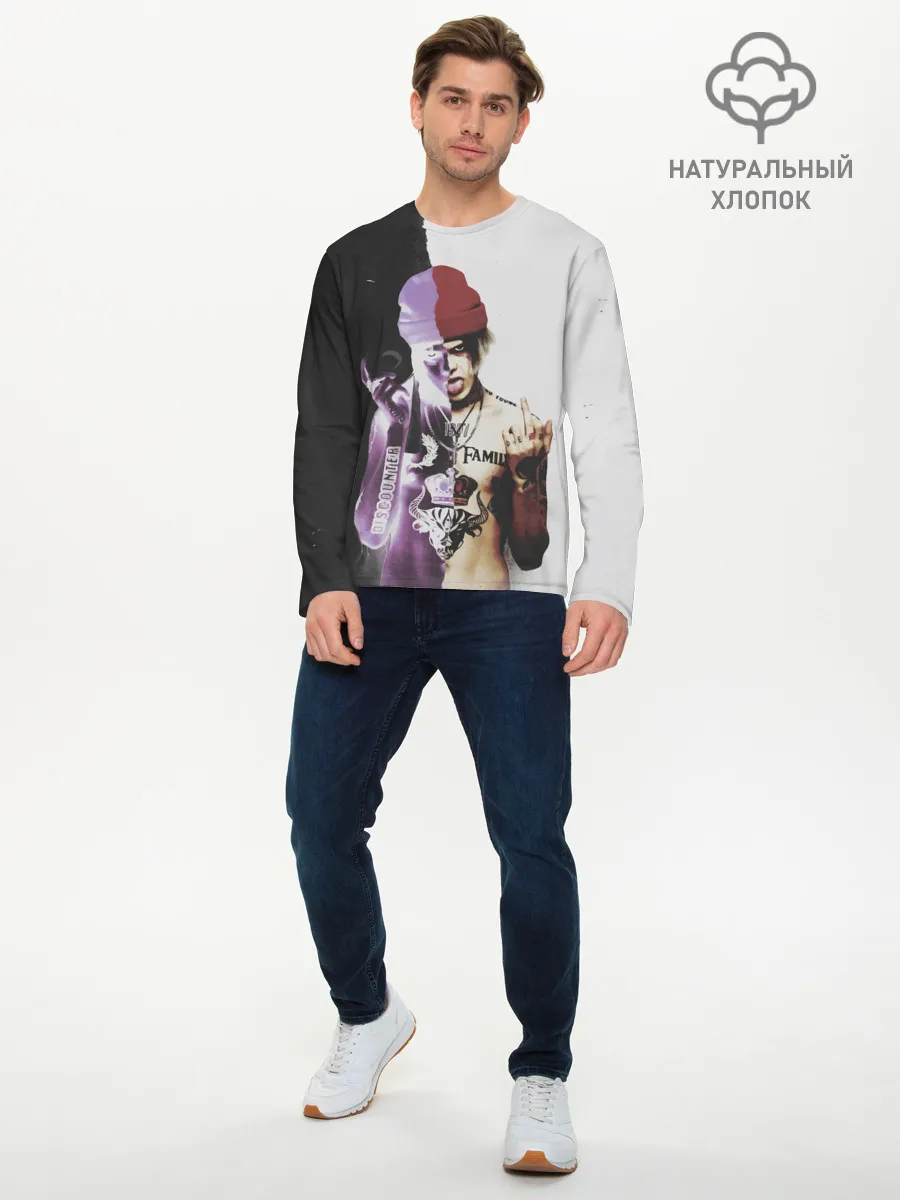 Мужской лонгслив базовый / ДЖИЗУС