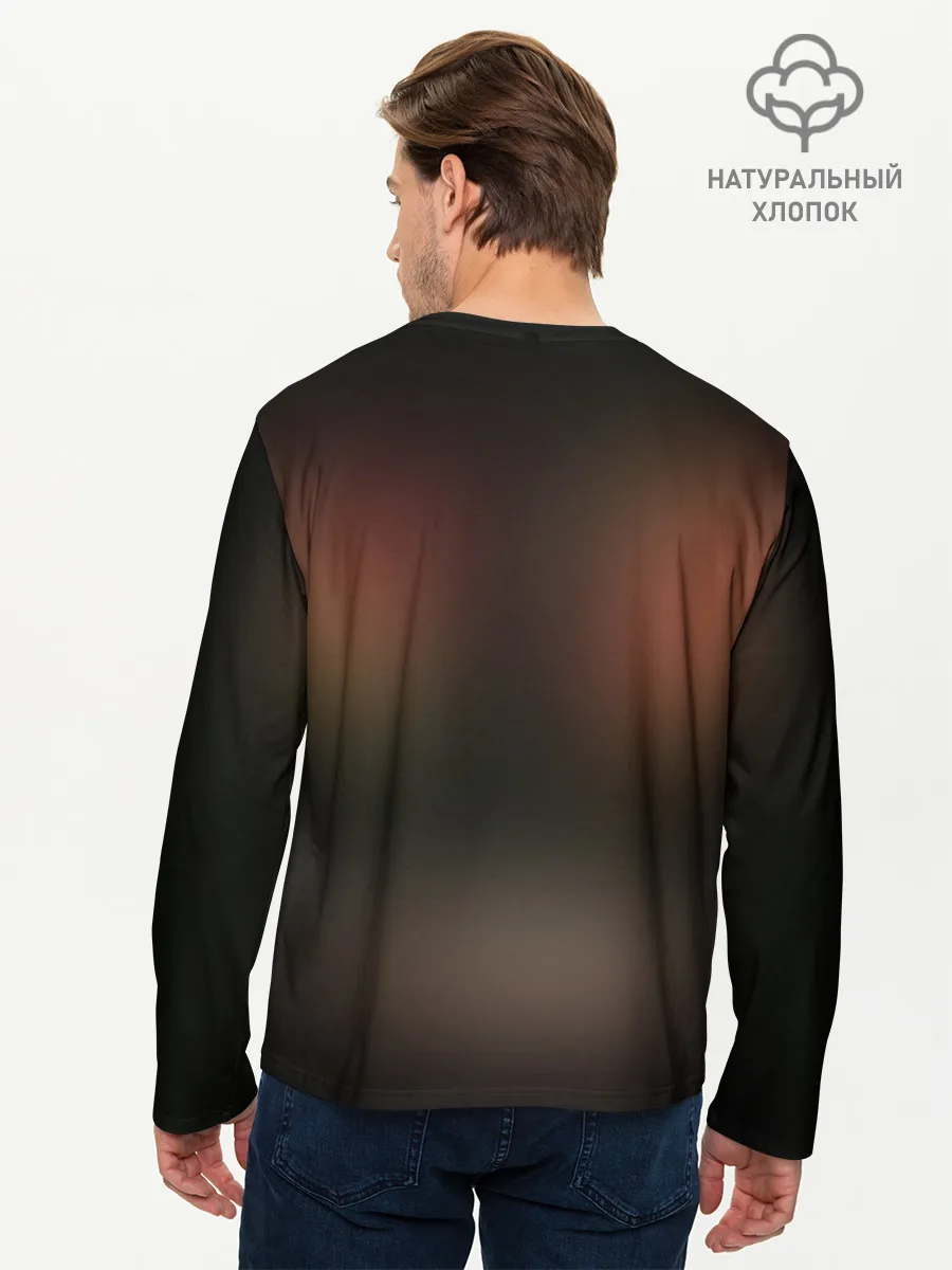 Мужской лонгслив базовый / Годзилла