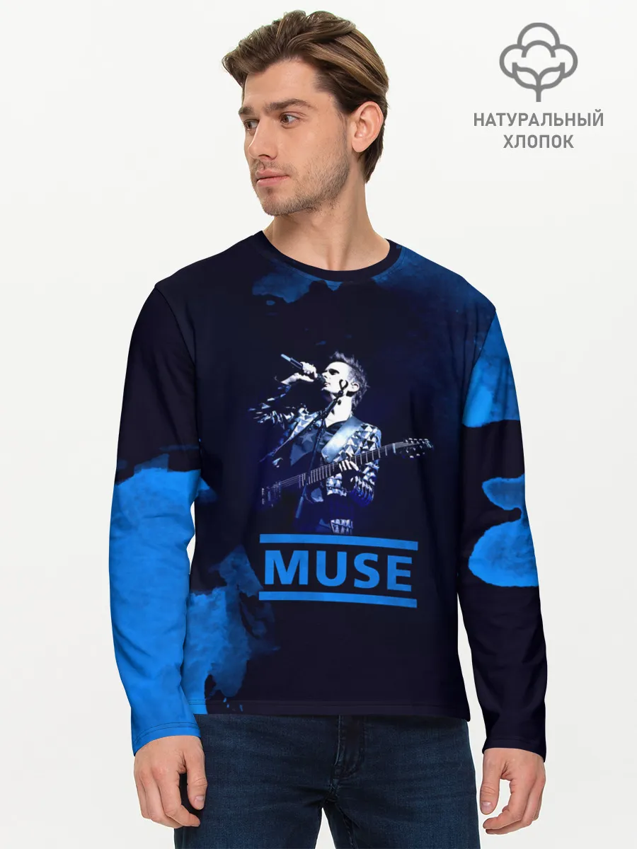 Мужской лонгслив базовый / Muse