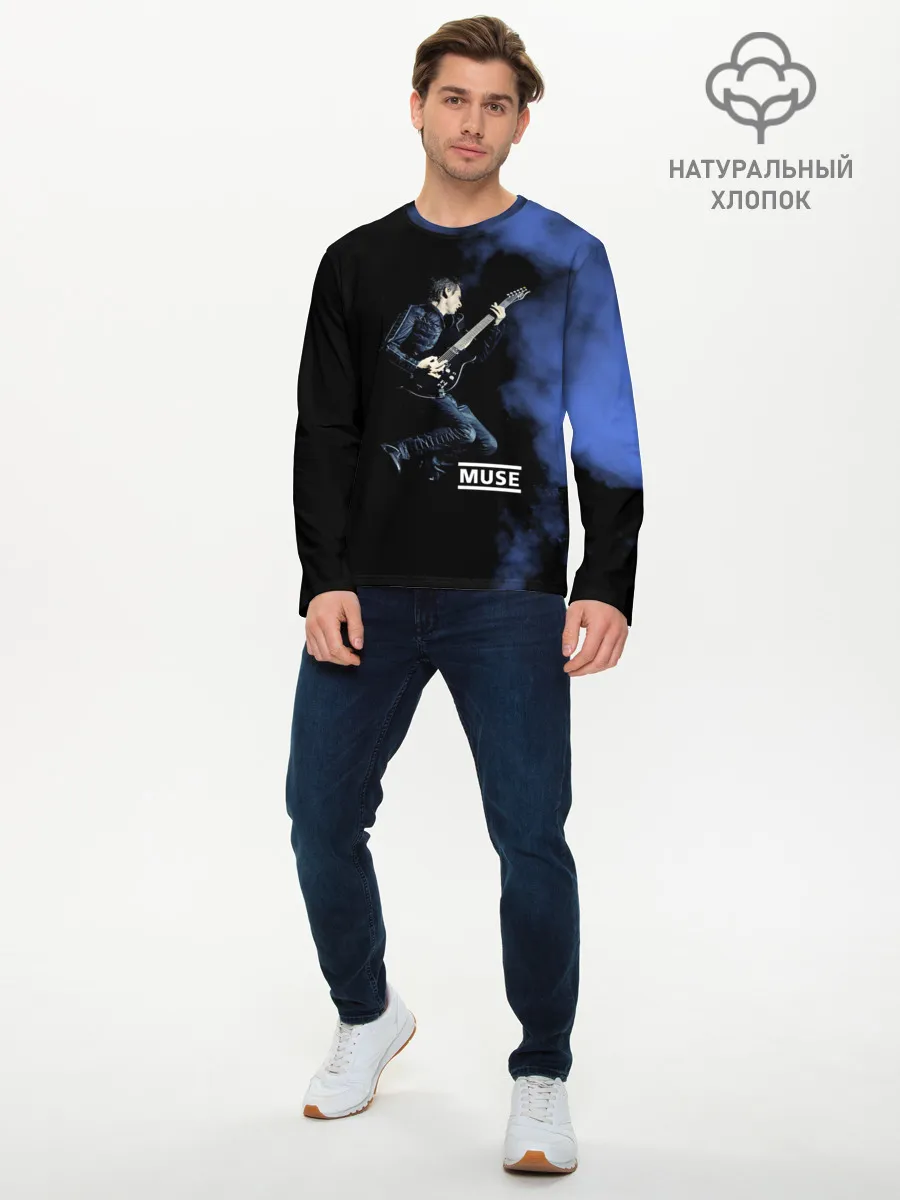 Мужской лонгслив базовый / Muse