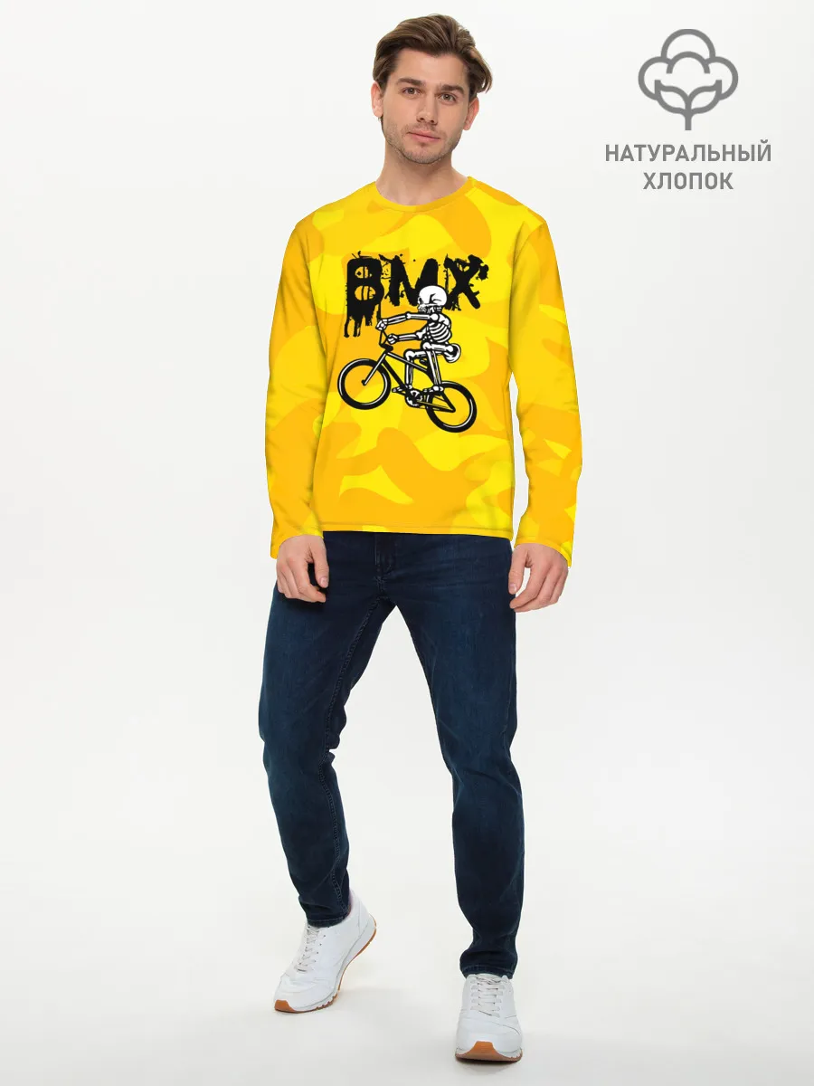 Мужской лонгслив базовый / BMX
