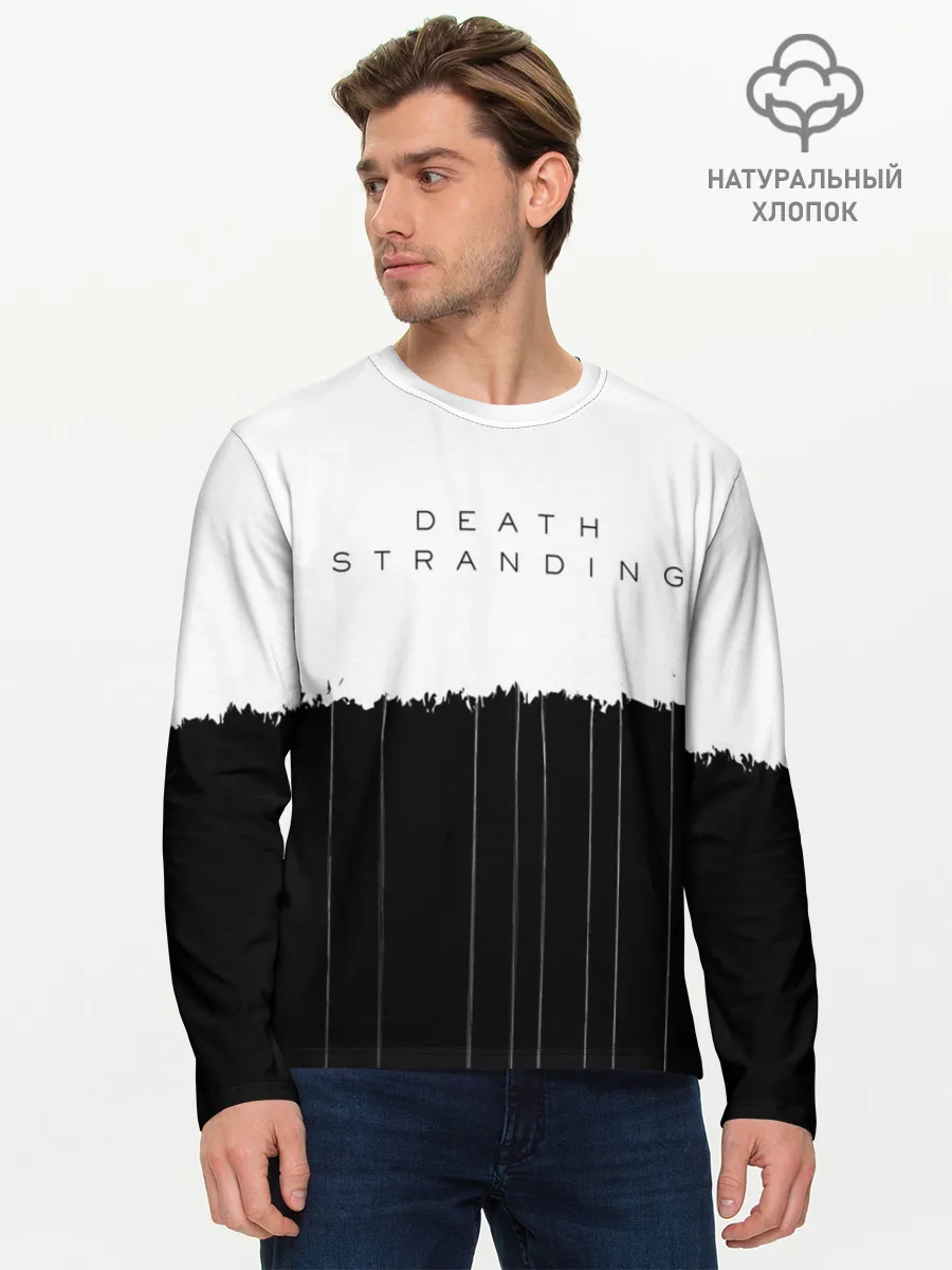 Мужской лонгслив базовый / DEATH STRANDING
