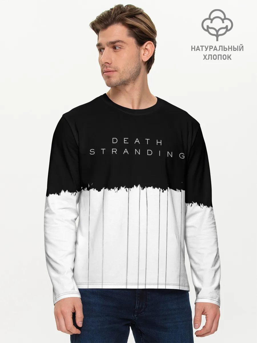 Мужской лонгслив базовый / DEATH STRANDING
