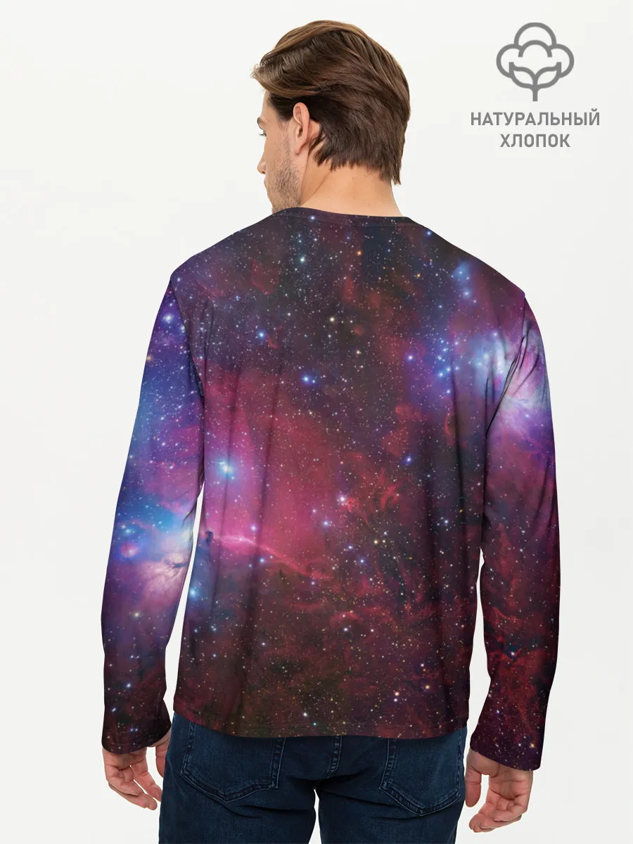 Мужской лонгслив базовый / Warframe Logo