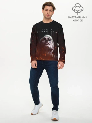 Мужской лонгслив базовый / DEATH STRANDING - Cliff
