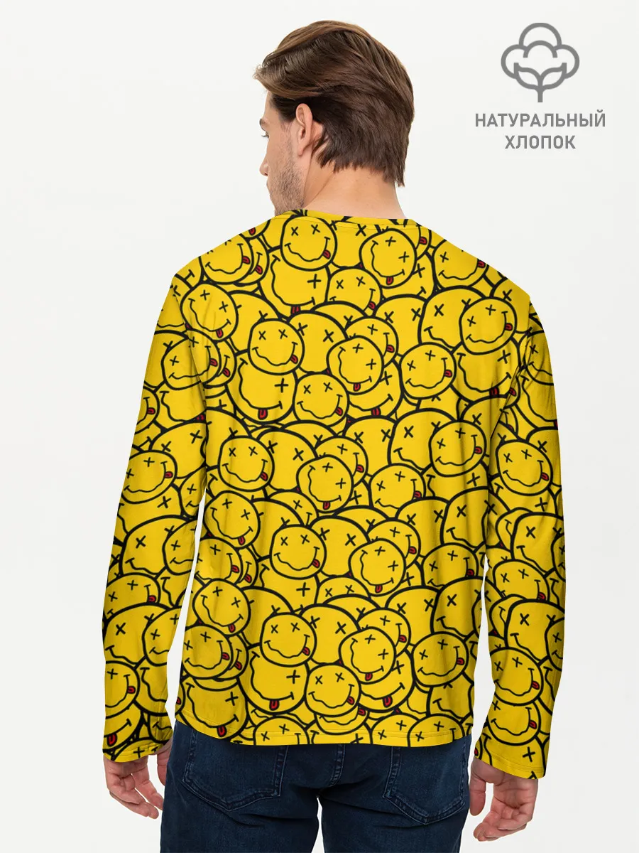 Мужской лонгслив базовый / NIRVANA