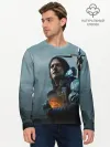 Мужской лонгслив базовый / Сэм - DEATH STRANDING