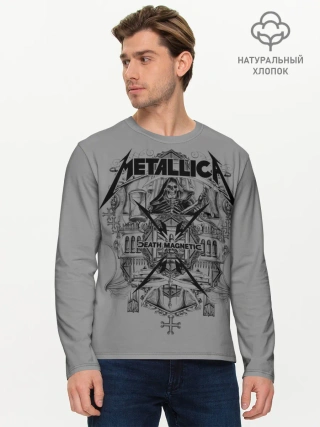 Мужской лонгслив базовый / Metallica