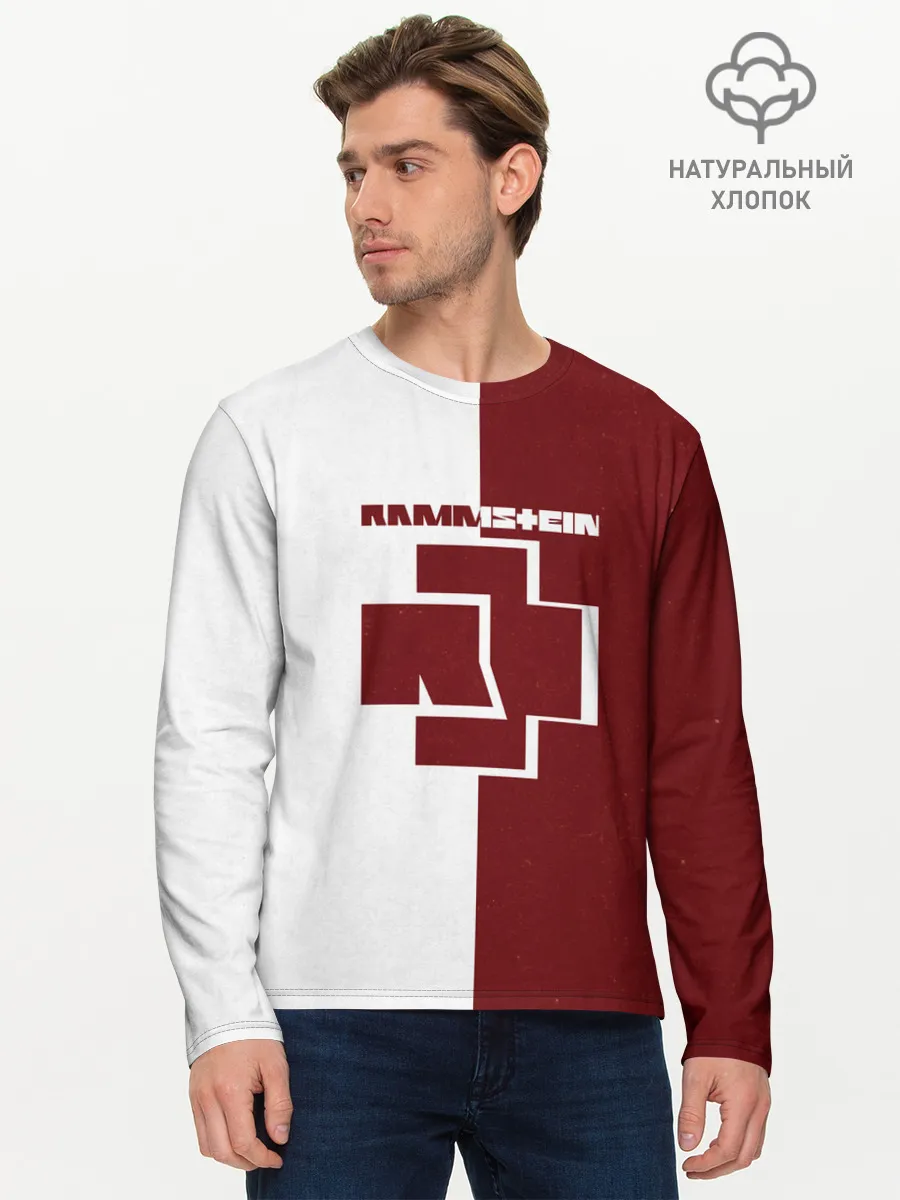 Мужской лонгслив базовый / Rammstein
