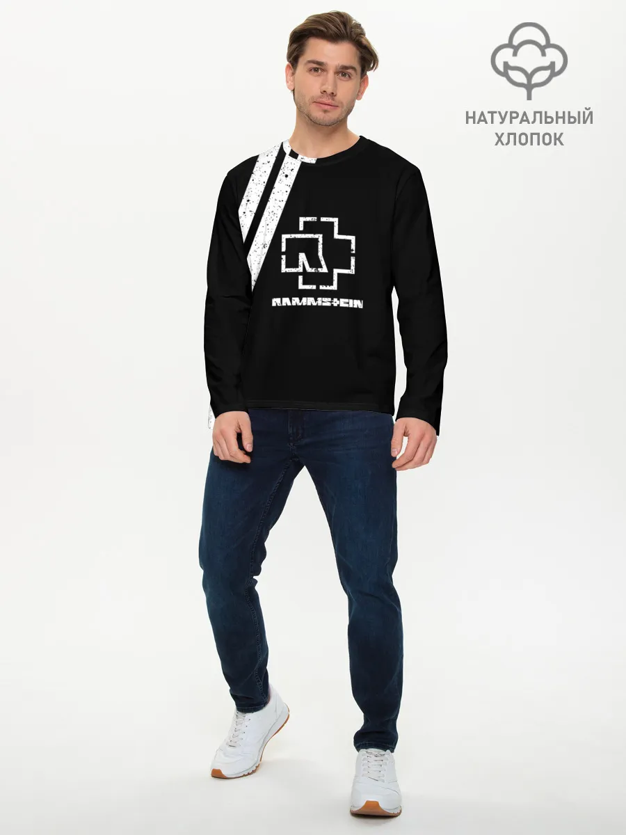 Мужской лонгслив базовый / Rammstein