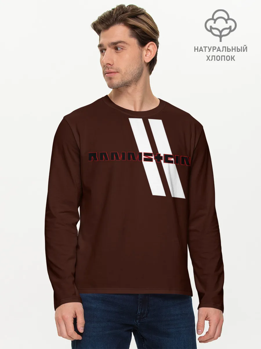 Мужской лонгслив базовый / Rammstein...