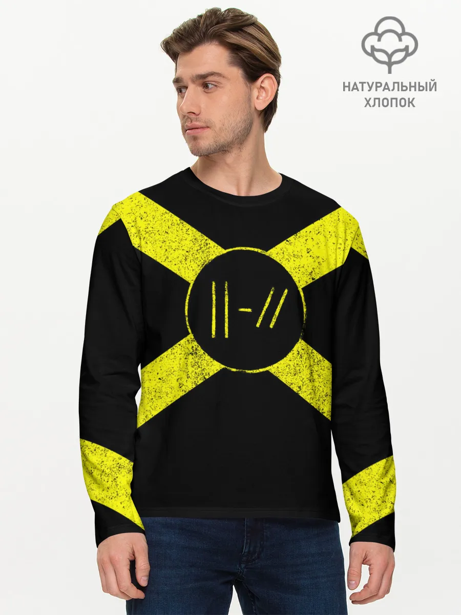 Мужской лонгслив базовый / Twenty One Pilots 14