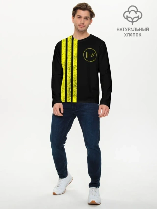 Мужской лонгслив базовый / Twenty One Pilots 17