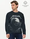 Мужской лонгслив базовый / Metallica