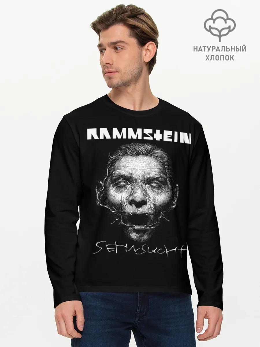 Мужской лонгслив базовый / Rammstein