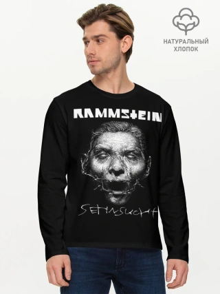 Мужской лонгслив базовый / Rammstein
