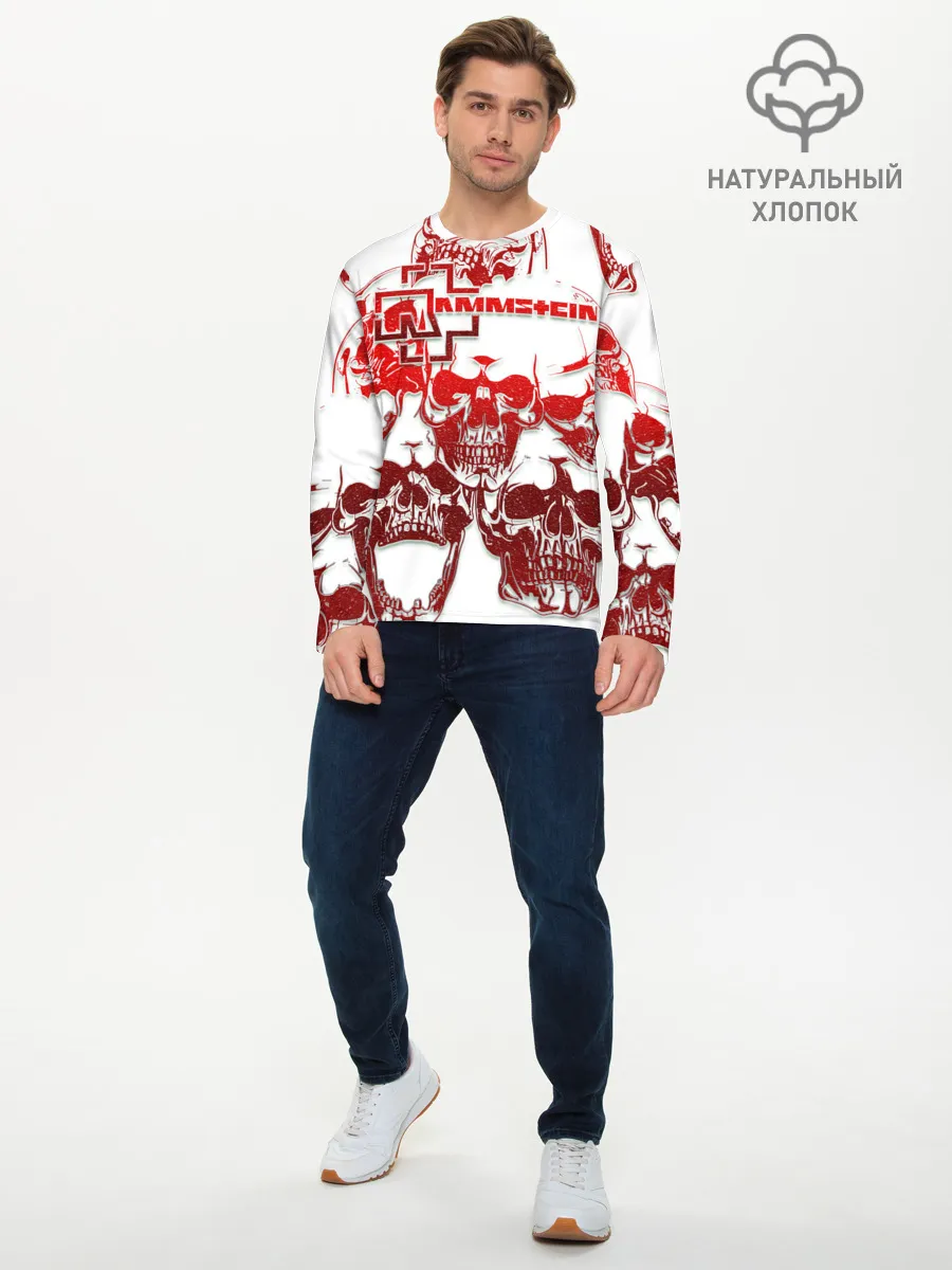 Мужской лонгслив базовый / Rammstein