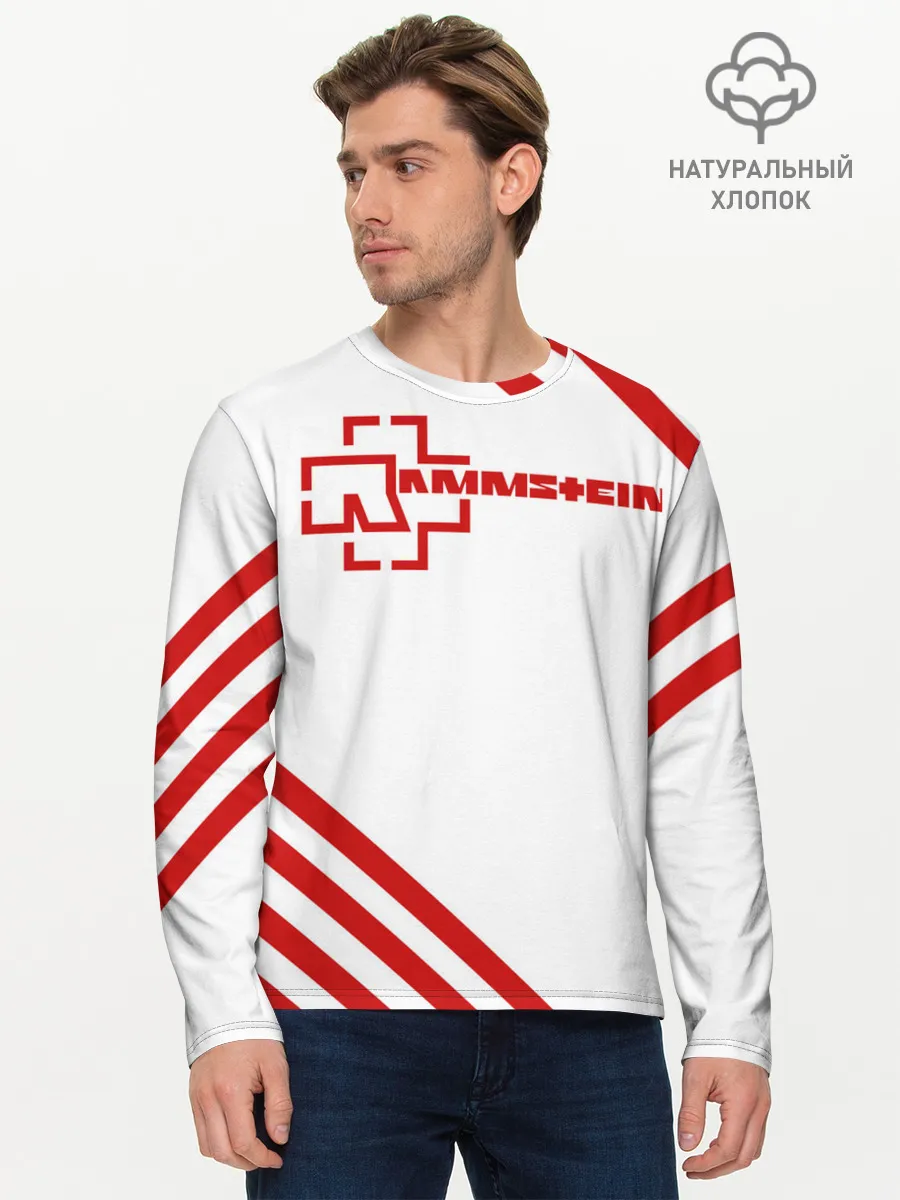 Мужской лонгслив базовый / Rammstein