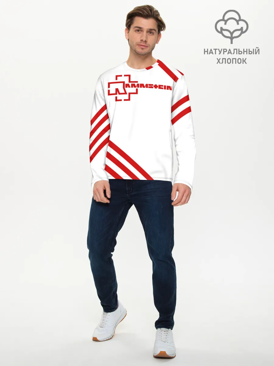 Мужской лонгслив базовый / Rammstein