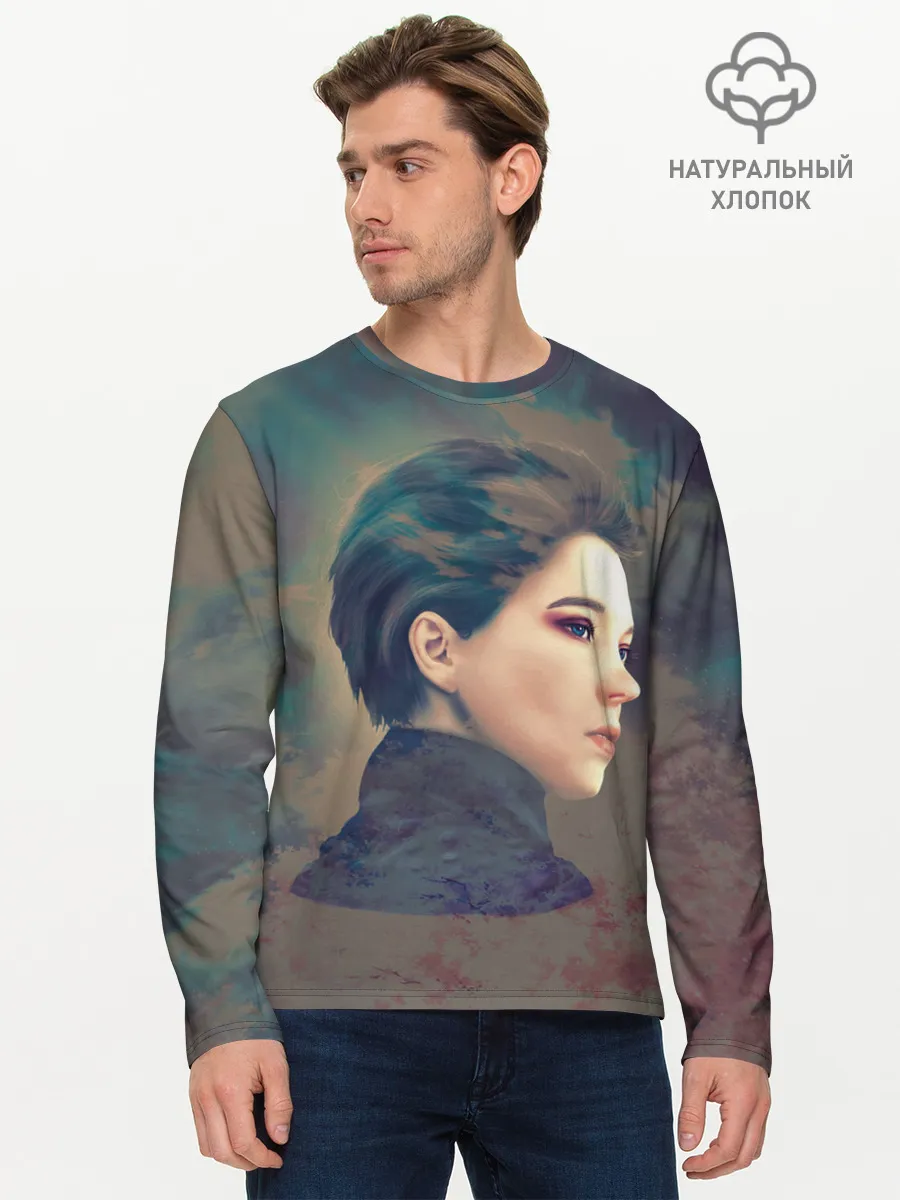 Мужской лонгслив базовый / Death Stranding