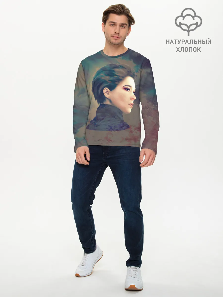 Мужской лонгслив базовый / Death Stranding