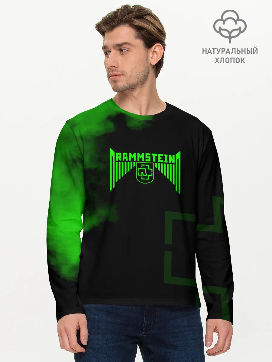 Мужской лонгслив базовый / Rammstein