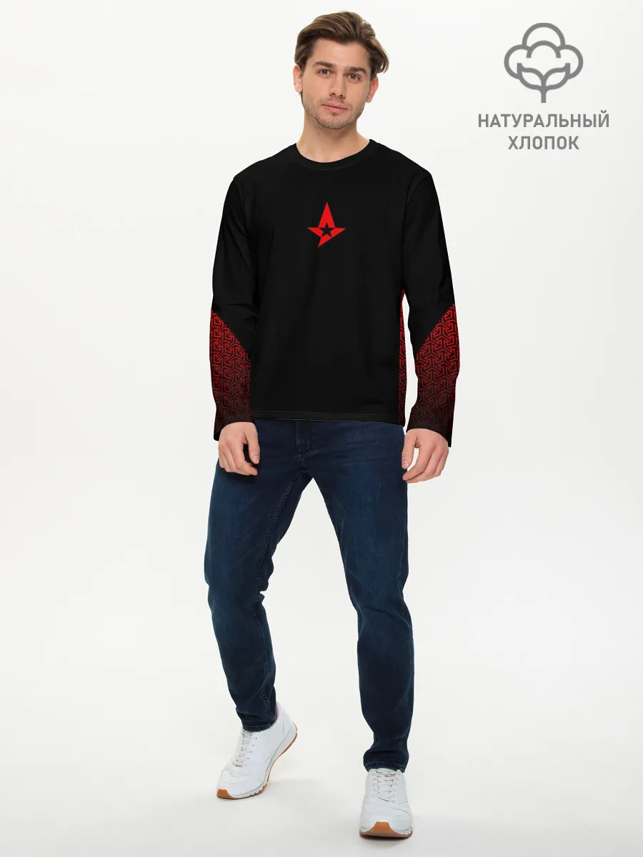 Мужской лонгслив базовый / Astralis uniform 2019
