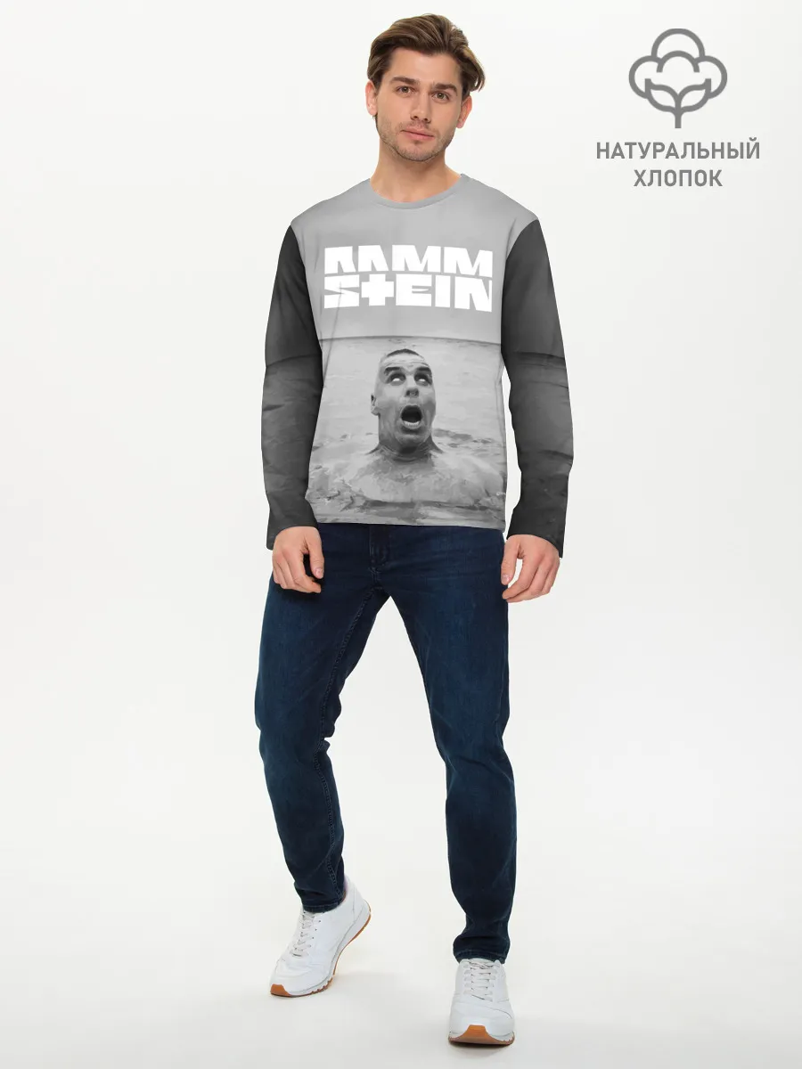 Мужской лонгслив базовый / RAMMSTEIN