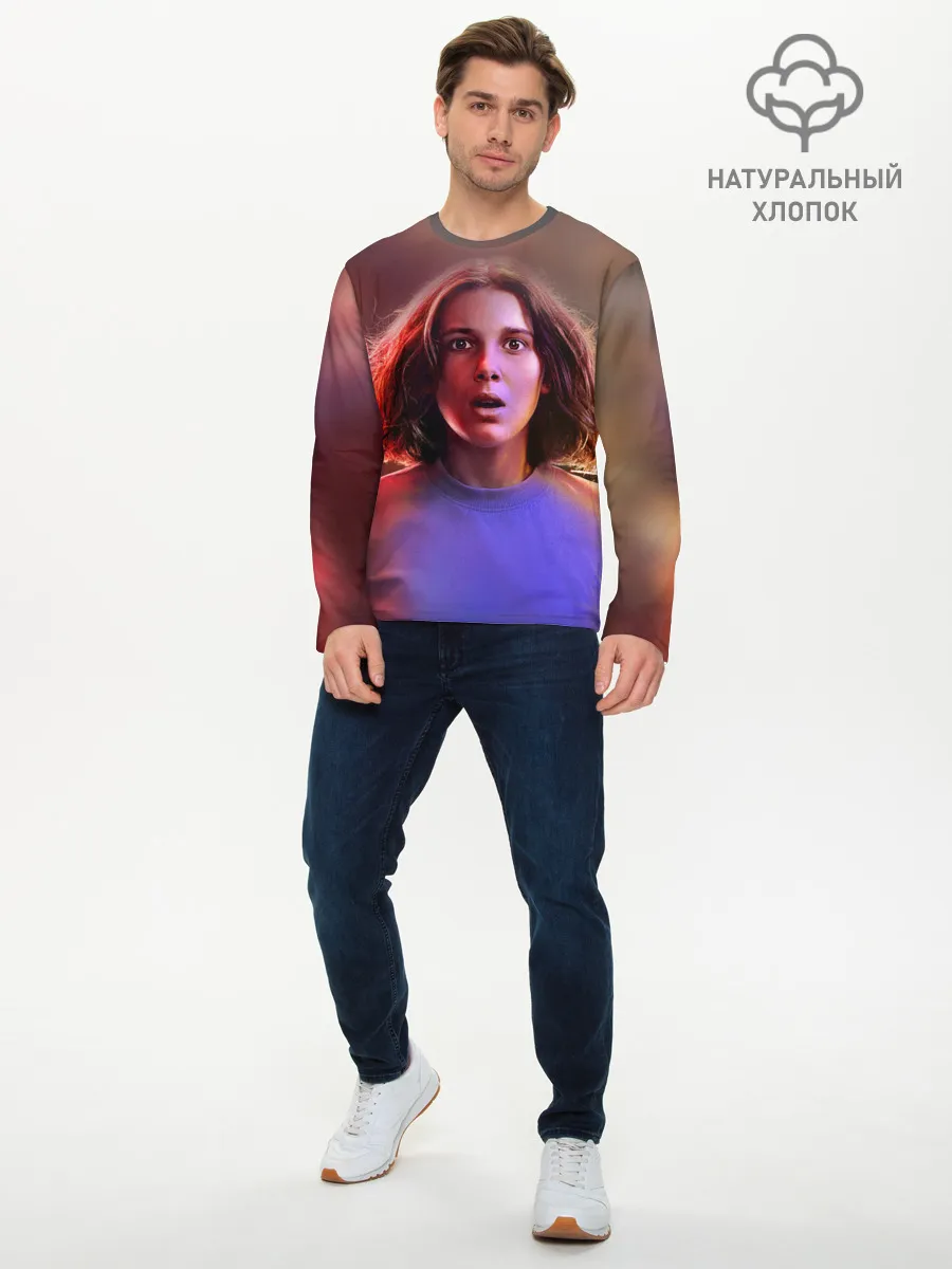 Мужской лонгслив базовый / STRANGER THINGS