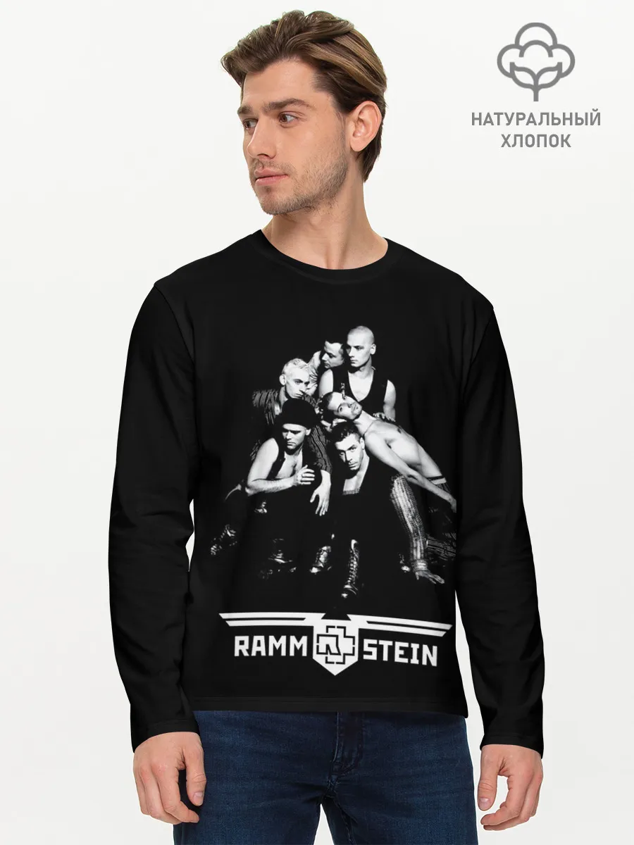 Мужской лонгслив базовый / Rammstein