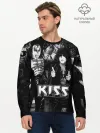 Мужской лонгслив базовый / Kiss