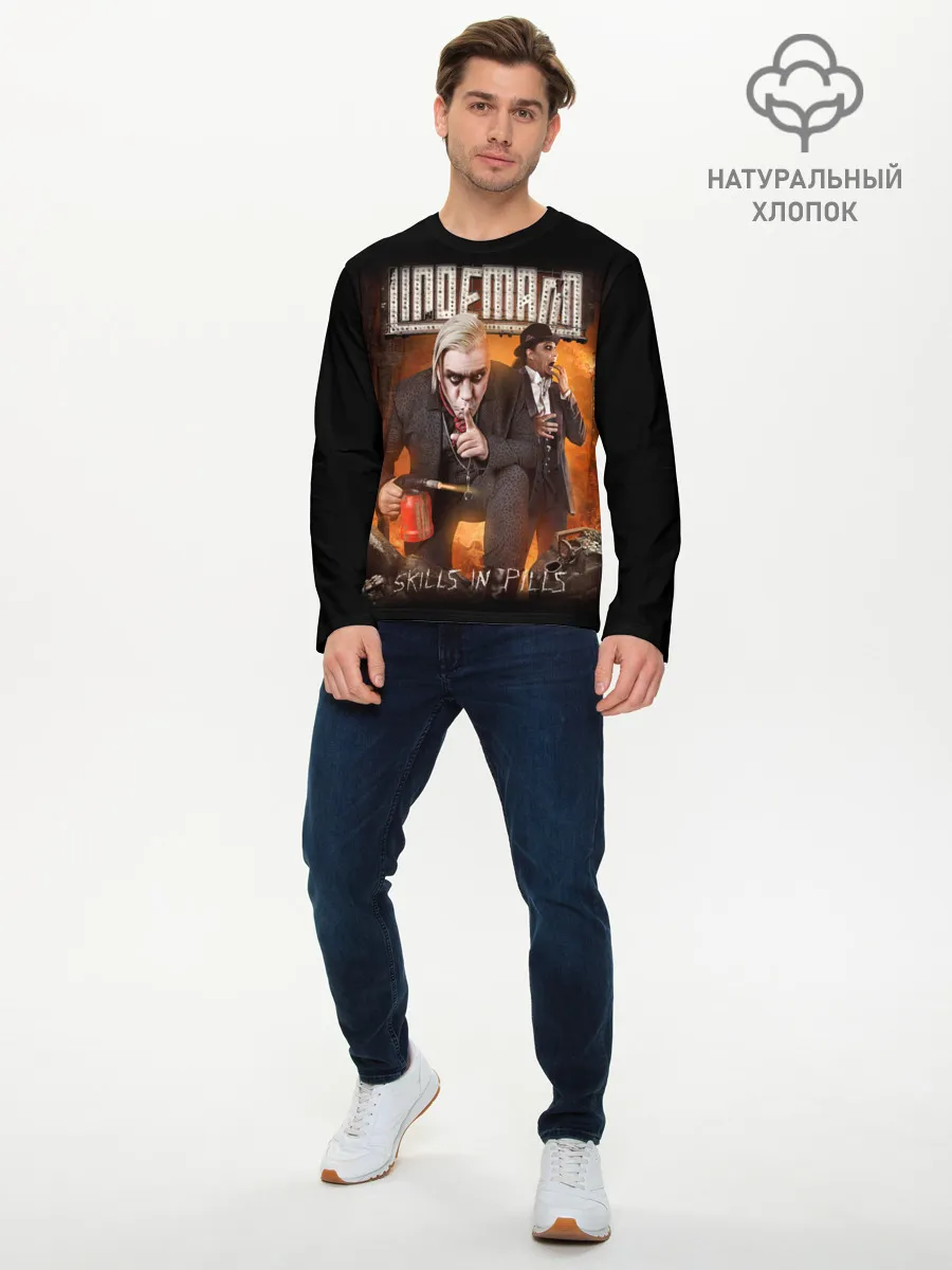 Мужской лонгслив базовый / Rammstein