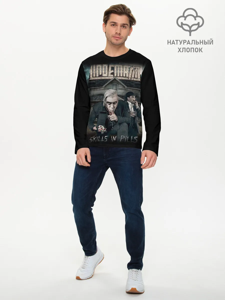Мужской лонгслив базовый / Rammstein
