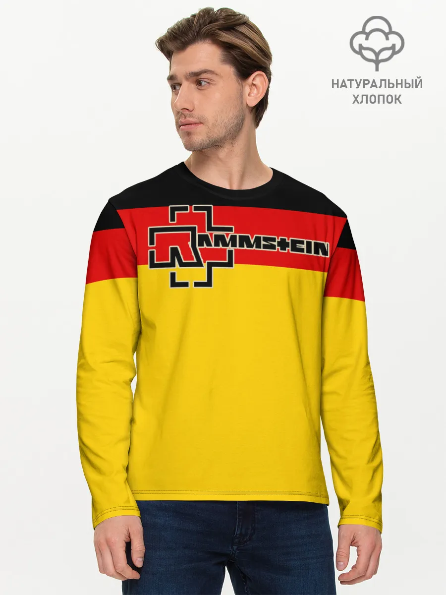 Мужской лонгслив базовый / Rammstein