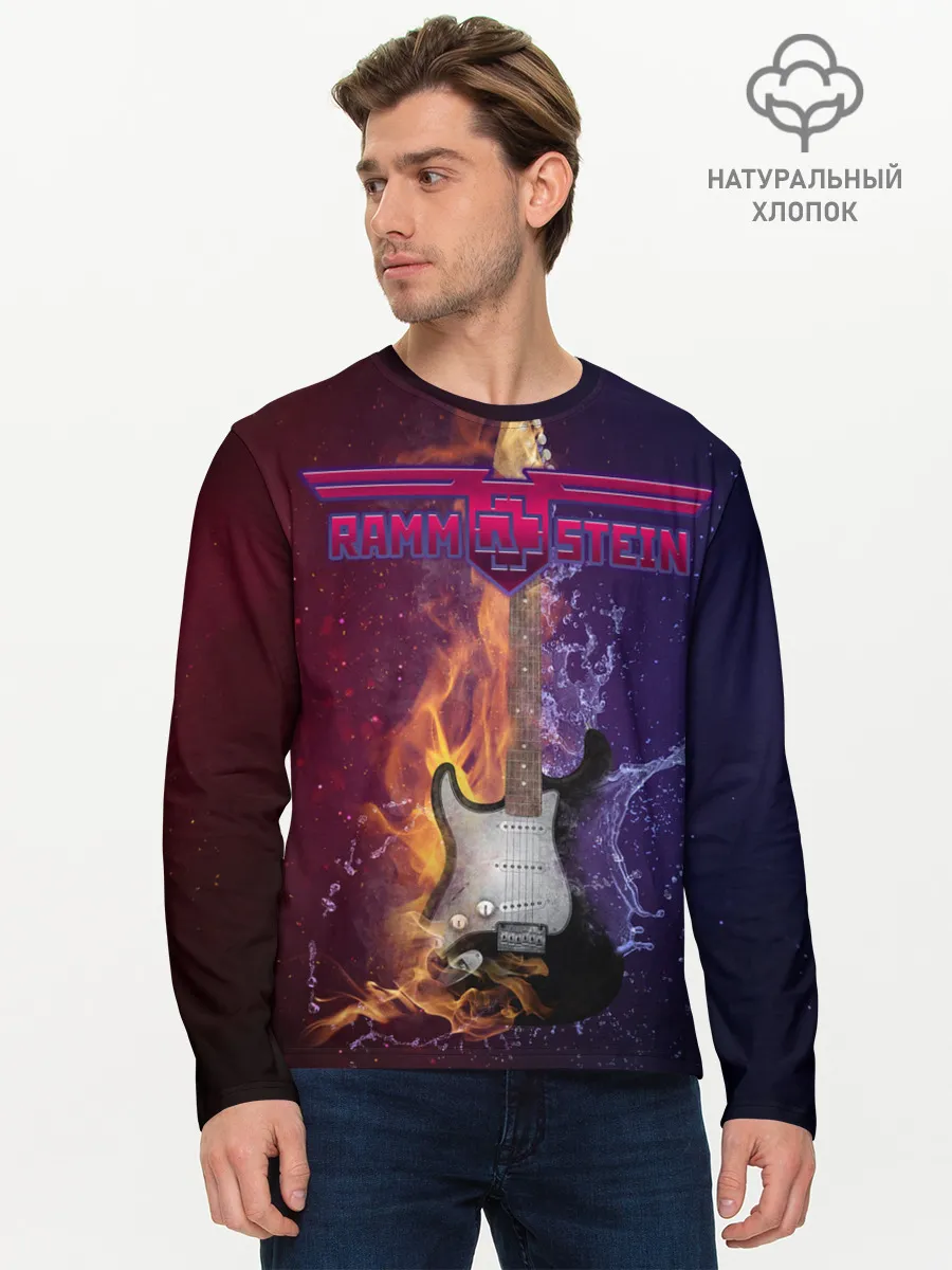 Мужской лонгслив базовый / Rammstein
