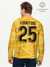 Мужской лонгслив базовый / Courtois gk home 19-20