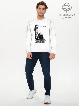 Мужской лонгслив базовый / Disturbed