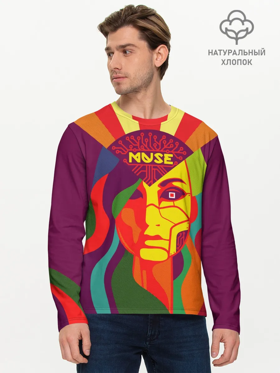 Мужской лонгслив базовый / Muse