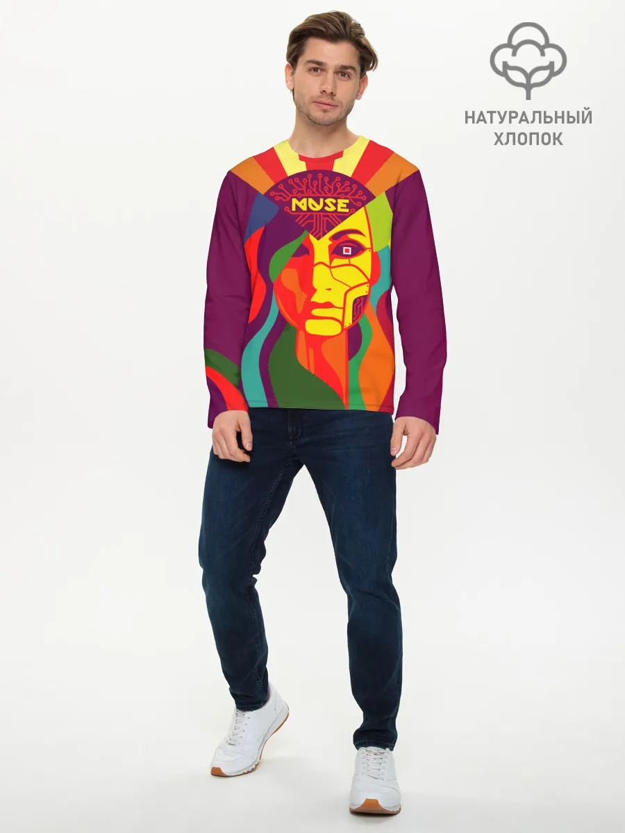 Мужской лонгслив базовый / Muse