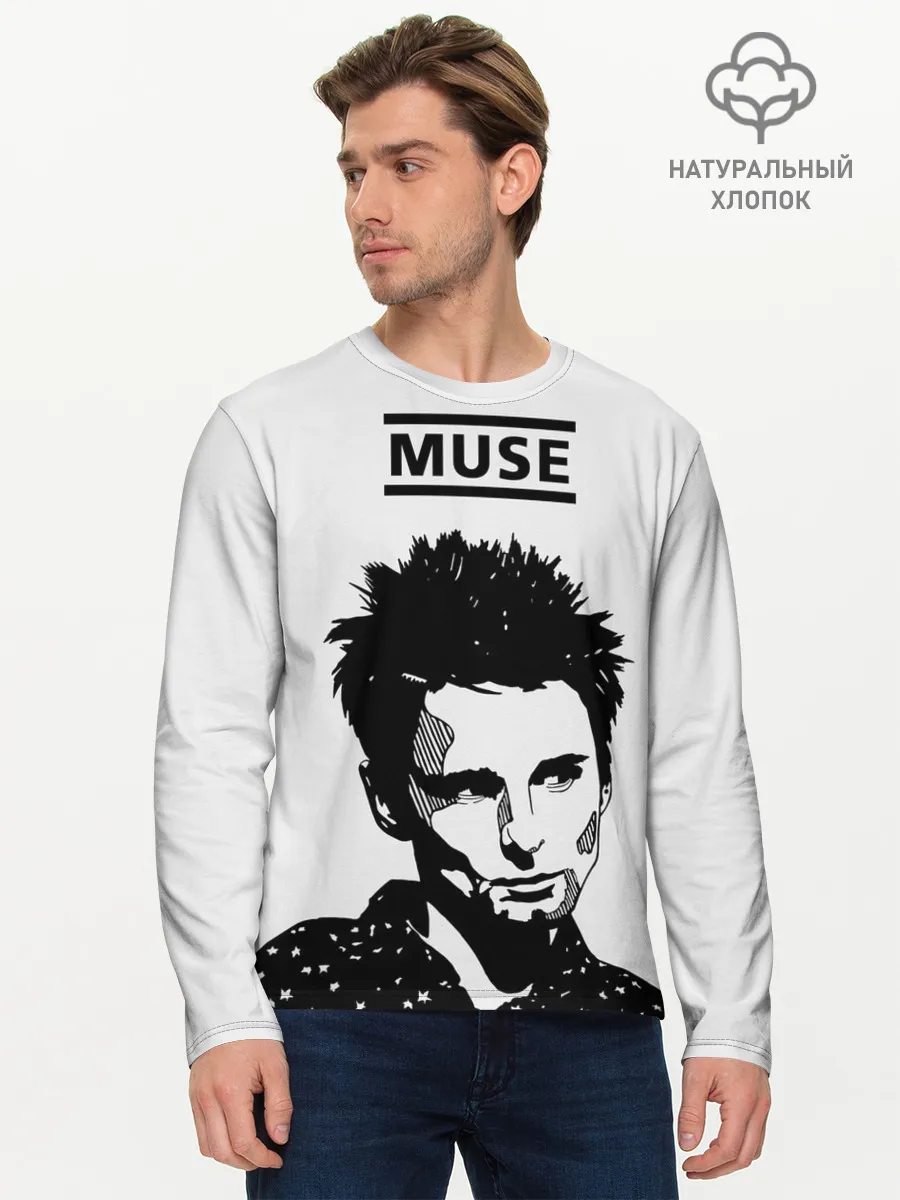 Мужской лонгслив базовый / Muse