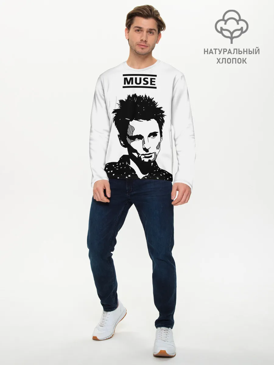 Мужской лонгслив базовый / Muse